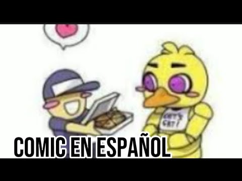 Prefieren a toy Chica en vez de mi 🐥🧁🙁Comic en español latino Fandub Fnaf #fnaf