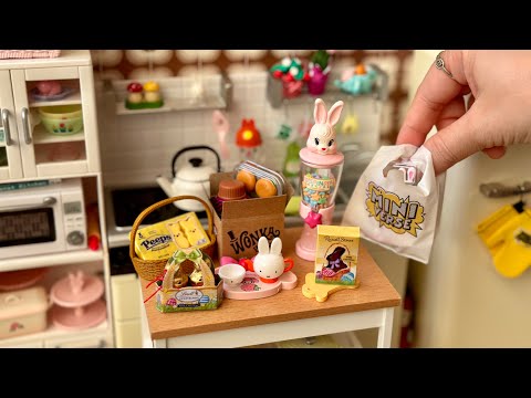 Miniature KITCHEN Tour: SPRING Easter DECOR 🐰💐 - ASMR Organize