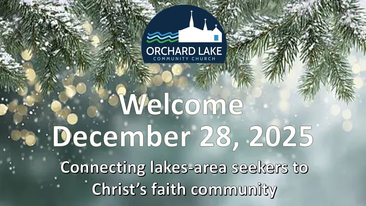 12/28/25 - OLCC,P - Your Journey - Rev. Dr. Richard Lapehn