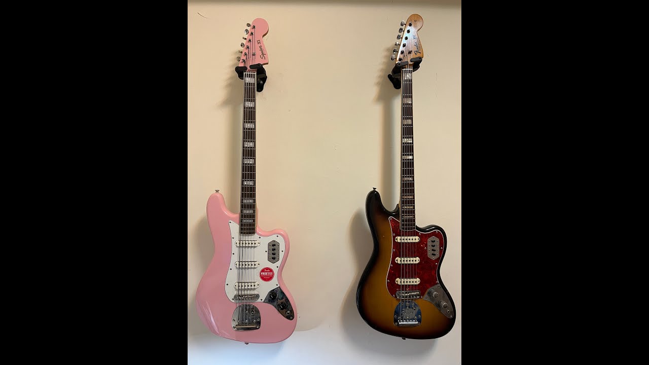 Squier Classic Vibe Bass VI vs 1970's Fender Bass VI Sound Comparison