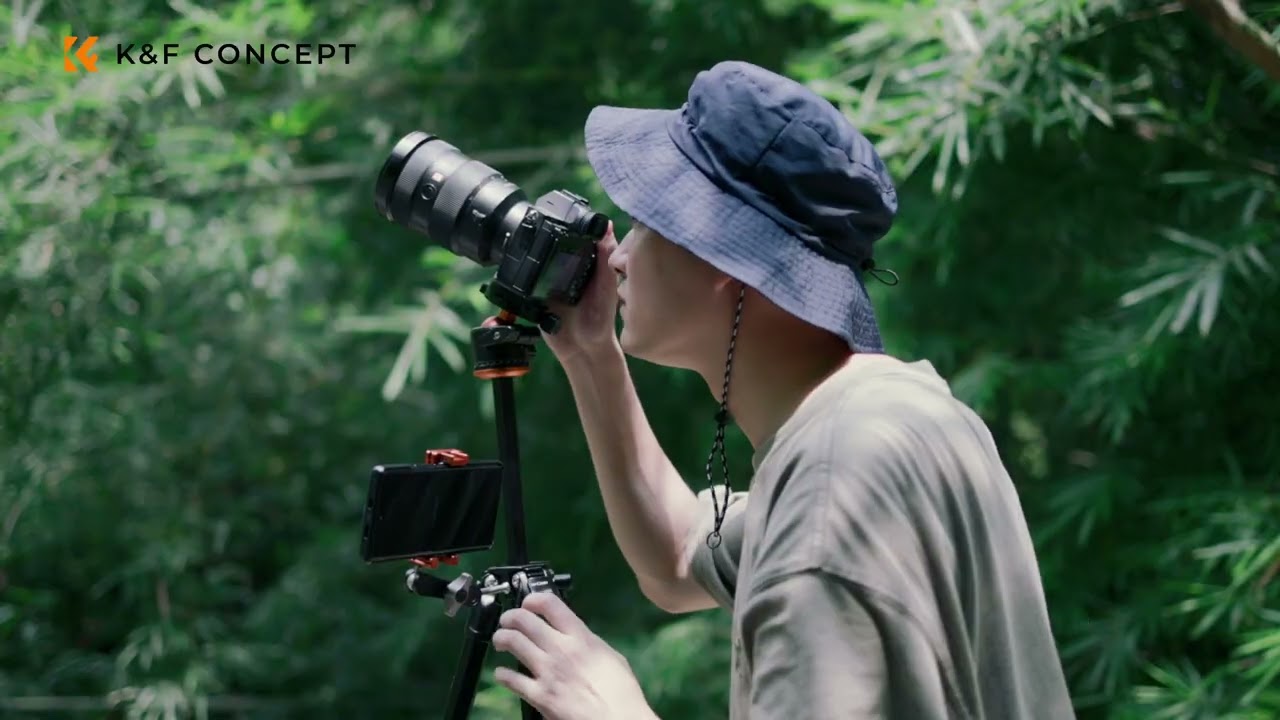 70" / 177 cm Camerastatief Aluminium Statief 15Kg / 33.07lbs Compact Reisstatief Tripod Draagbaar