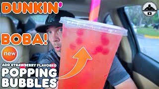 dunkin donuts new popping boba