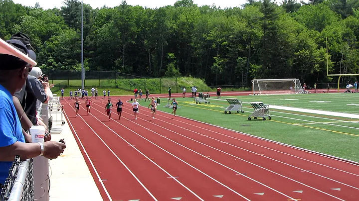 Amanda Henson USATF New England Jr. Olympics 100m ...