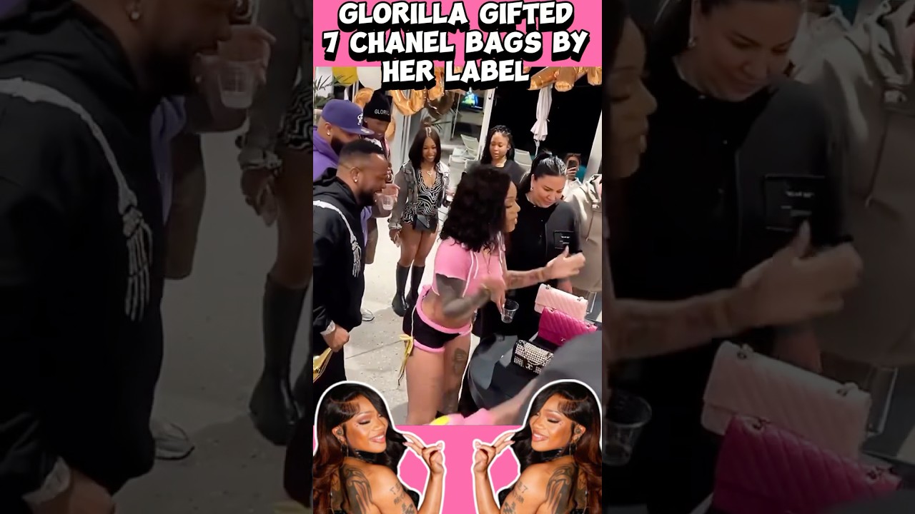 Glorilla gifted Chanel bags from Gotti 😳 