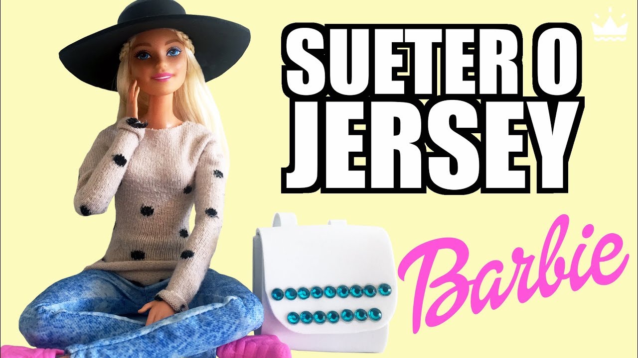 DIY a Sweater for Barbie a Sock - YouTube