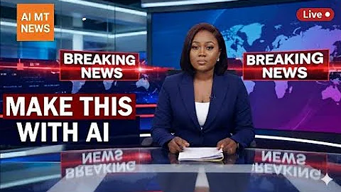 How to Create a Professional TV News Broadcast Using AI Step by Step Tutorial