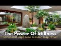 Zen-Inspired Minimalist Garden: Japanese Stone Art for Tranquil Modern Living