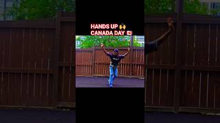 CANADA DAY BUT MAKE IT DANCE 🇨🇦🔥Hands up 🙌🇨🇦 Full freestyle on my channel.