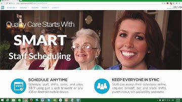 Staff scheduling for long-term care and assisted living facilities