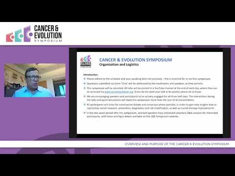 Frank Laukien - Overview and Purpose of the Cancer & Evolution Symposium