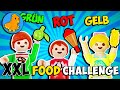 XXL FOOD CHALLENGE 🍕 Wer schafft mehr? | 24H nur essen | Playmobil Film Deutsch