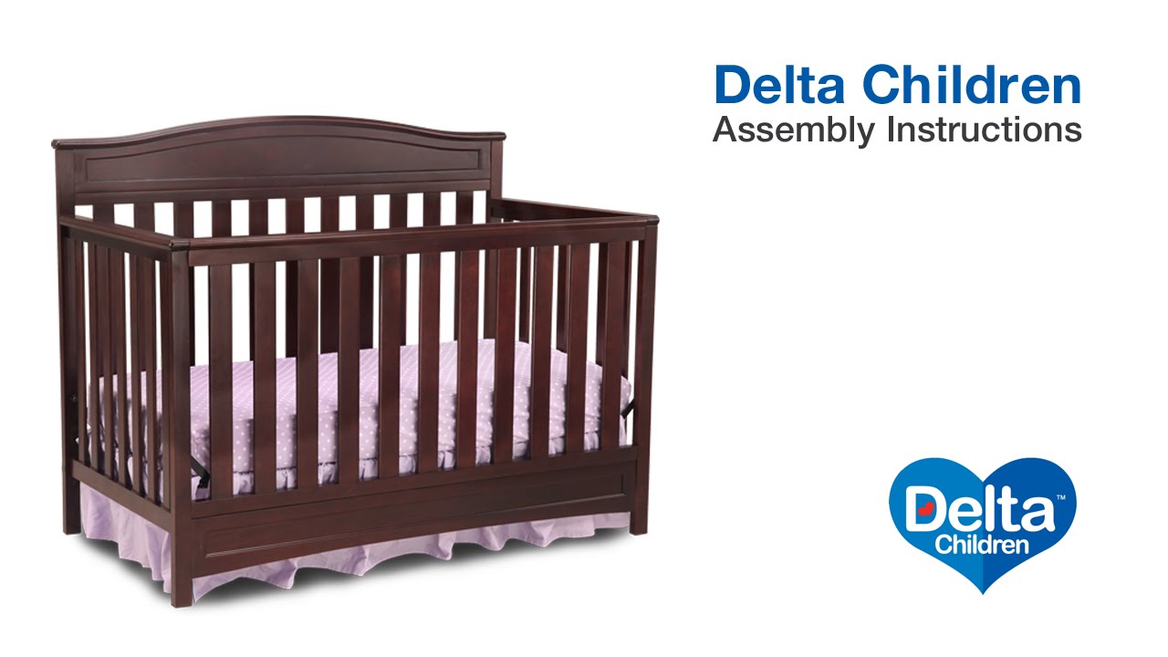 delta children emery 4 in 1 crib
