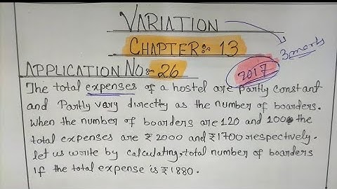Variation | chapter 13 | objective | aplication 26 | class 10 | wbbse | VARIATION #variation #maths 