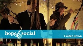 HOPE & SOCIAL | GOLDEN BROWN ( CRYPT COVER )