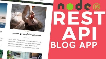 Node.js Blog App REST API with MongoDB