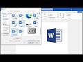 How to insert multiple files word in one file word at once in Microsoft Word