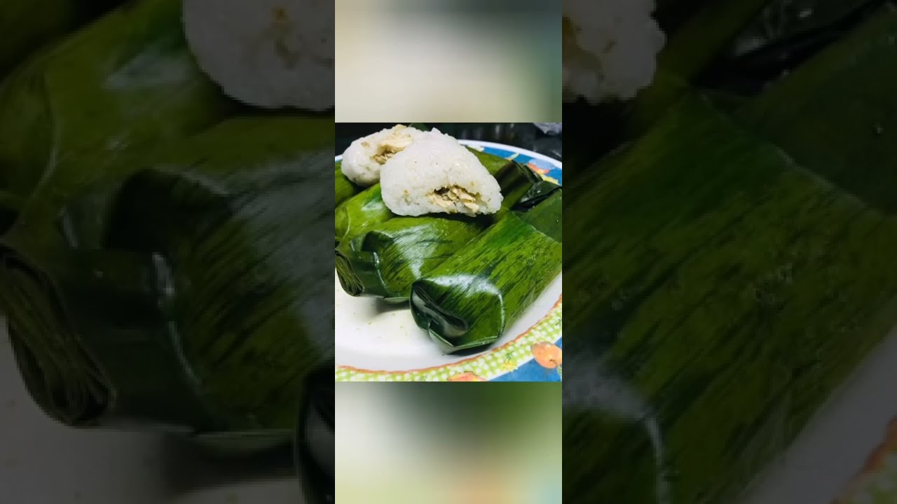 jajan pasar yang dibungkus daun.untuk isian snack box atau ide jualan