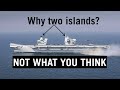 Why Queen Elizabeth Carriers Have Twin Islands?