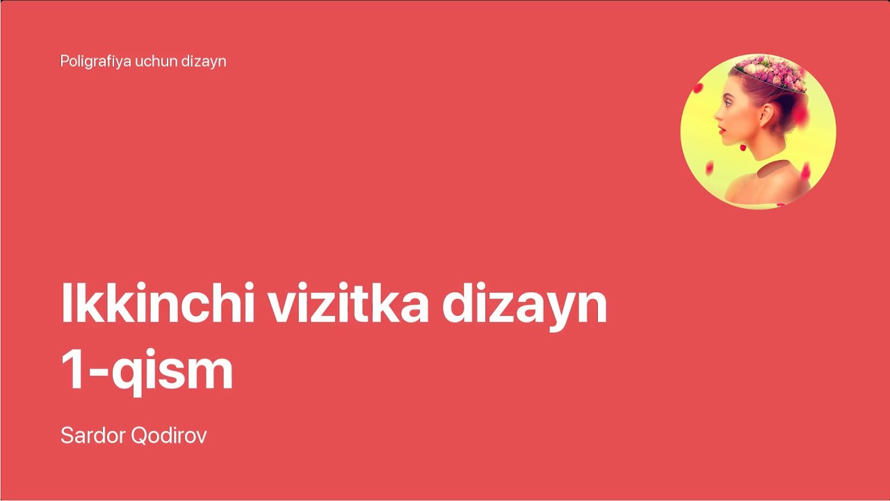 2-vizitka dizayn 1-qism