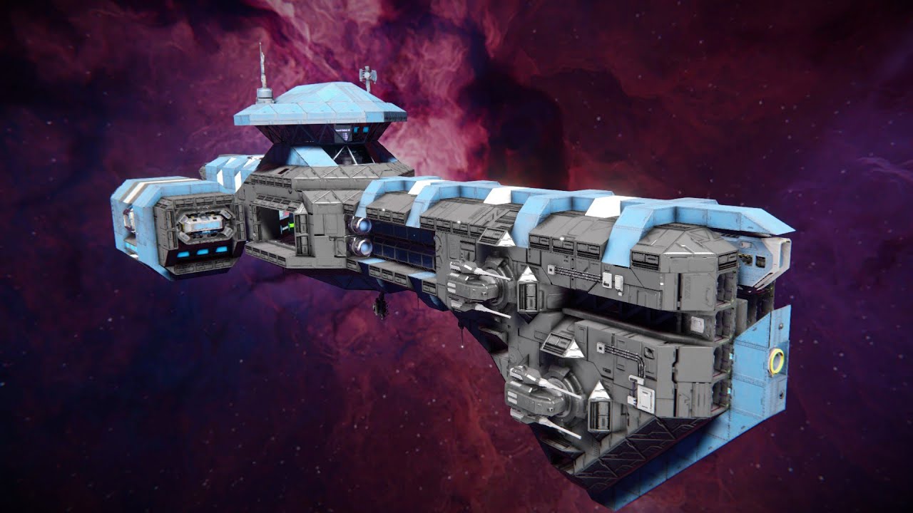 Aries Assault Frigate - Space Engineers Ship Review - YouTube