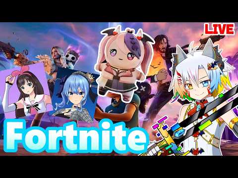 次はどのVTuberとコラボするのか楽しみなフォートナイト配信【魔王きゅう/Fortnite/XiphoidXystus】