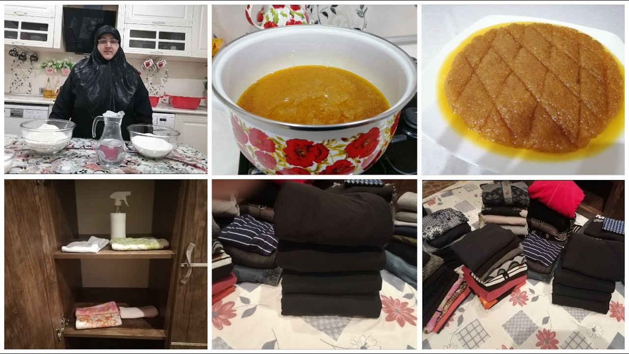 BALKONDAKI DOLABIMIN DÜZƏNİ.UMAÇLI HALVANIN HAZIRLANMASI.