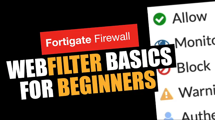 Web Filter Basics For Beginners