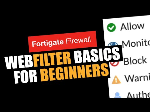 Web Filter Basics For Beginners