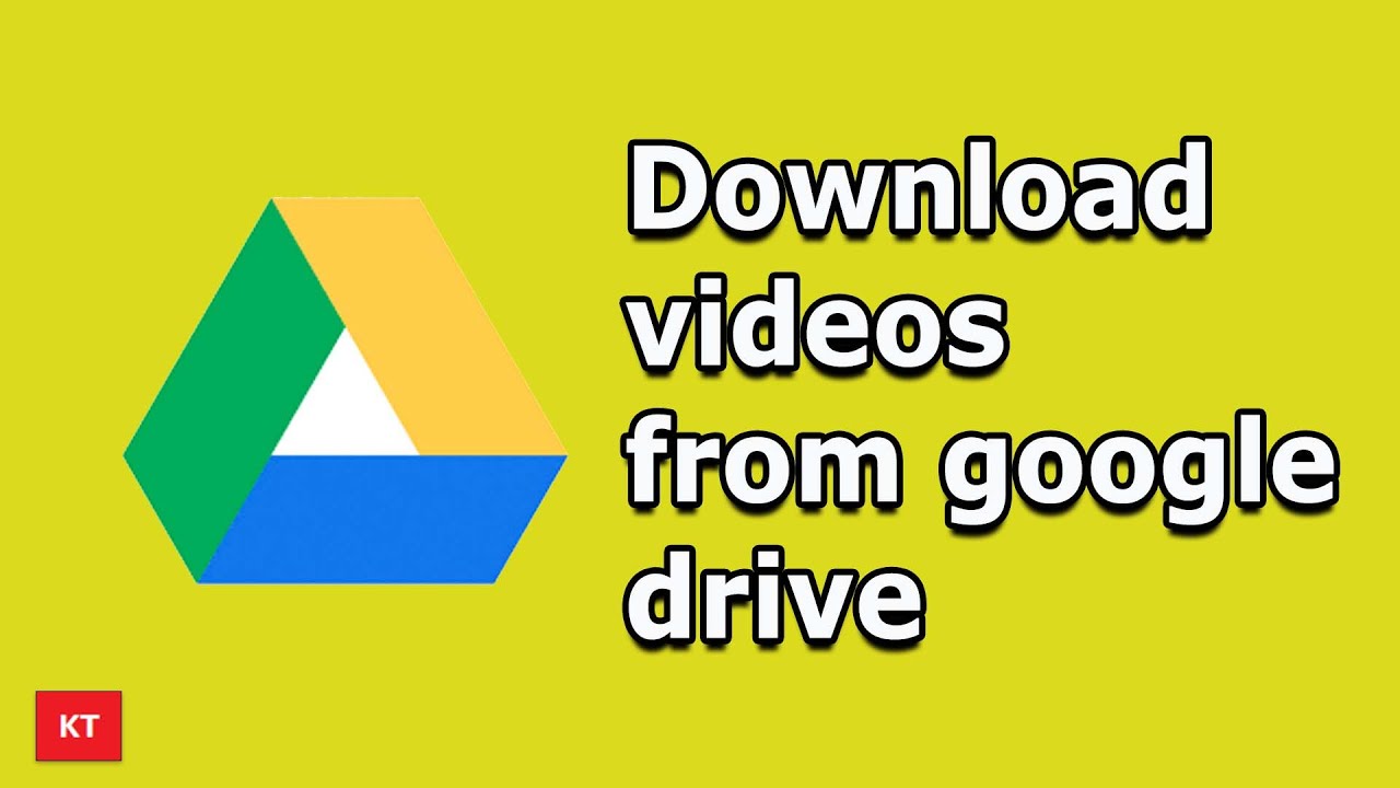 how to download google drive video on phone