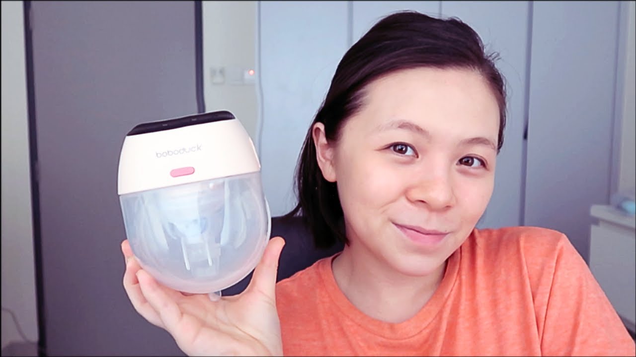 Momcozy Wearable Handsfree Breast Pump Review! // Sage Holman