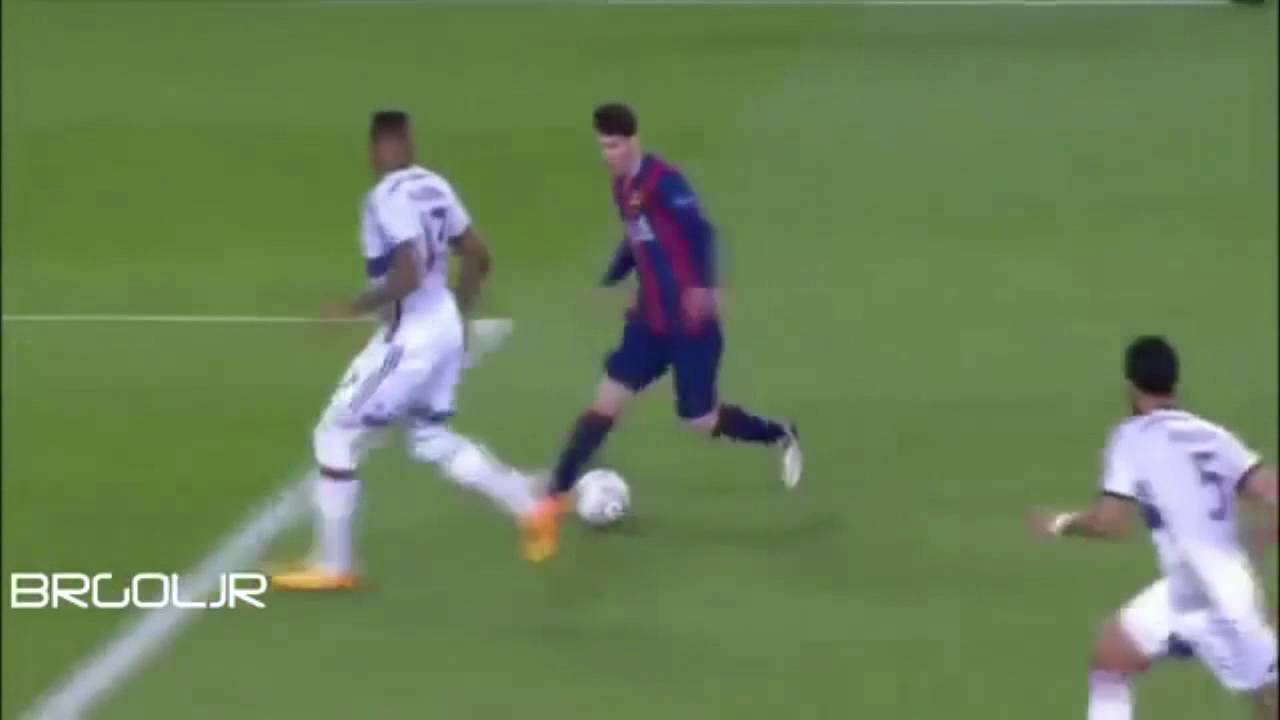 Messi vs Robinho Matando os Adversarios - YouTube