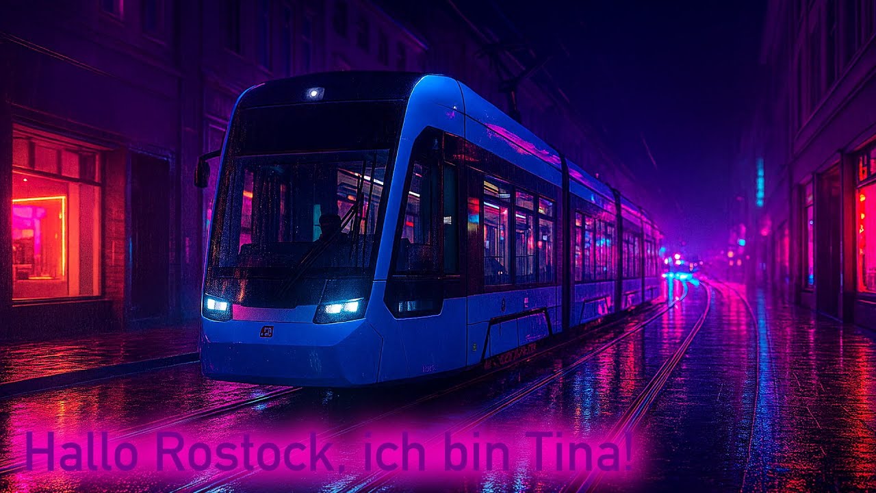 Rostocks neue Straßenbahn - Hallo Rostock, ich bin Tina!