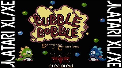 BUBBLE BOBBLE (2024) Atari XL/XE