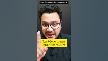 Government Job After M.Com | M.Com Career options | By Sunil Adhikari #shorts