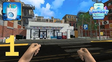 Laundry Store Simulator Gameplay Walkthrough Tutorial (Android, PC) #1