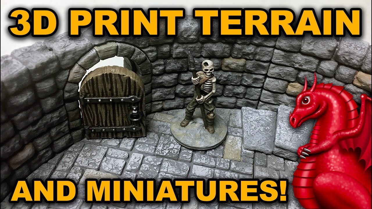 3d Printing For Tabletop Rpgs Wargames Youtube