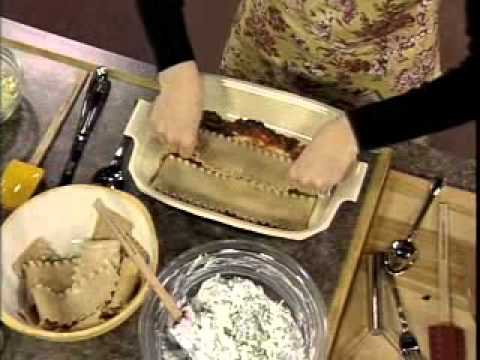 Black Bean Lasagna - Healthy Cooking with Cindy - YouTube