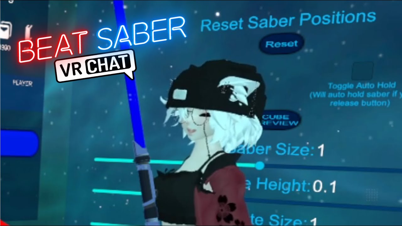 Beat Saber (VRChat) + Makato - YouTube