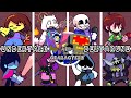 FNF Termination but UNDERTALE and DELTARUNE Character Sings It