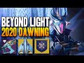 Dawning 2020! Hawkmoon Random Rolls, New QUEST, DAWNING loot (Destiny 2 Beyond Light)