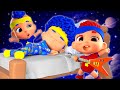 Sleepy DB Heroes with Baby DB | D Billions Kids Songs