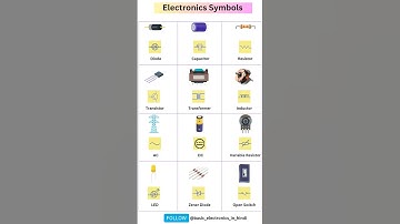 learn basic electronics electronics symbols with image. #electronicsengineering #electronicsproject