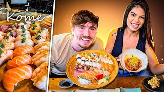 O melhor rodizio japones Premium barato I Sushi Kome - Japamesa 5 Gaba