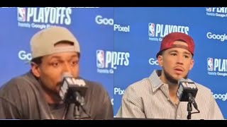Bradley Beal and Devin Booker speaks on the Phoenix Suns loss to the Timberwolves game 3!!