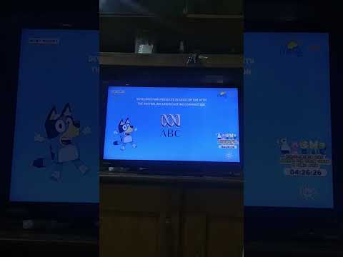 bluey Season 1 Closing 2018 BBC Incomplete Mentari TV Ident 2025 Sound