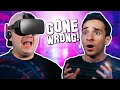 VR GAME GONE WRONG!