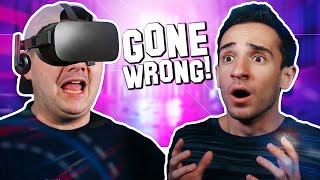 VR GAME GONE WRONG!