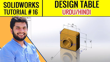 Solidworks Tutorials for beginners in Hindi # 16 - Design Table
