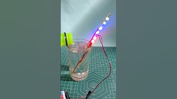 Amazing project for led with water #shorts_ #shortvideo #technical #project
