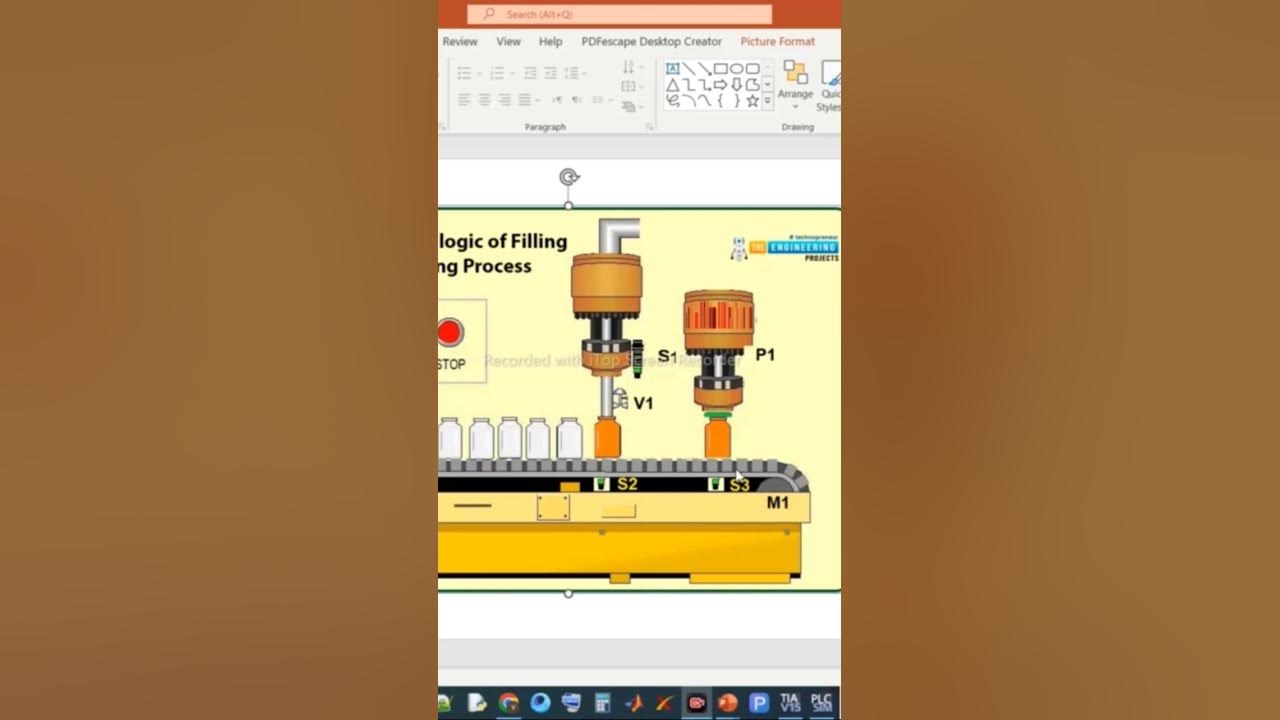 Chapter 7: Bottle Filling & Capping Project using PLC Ladder Logic